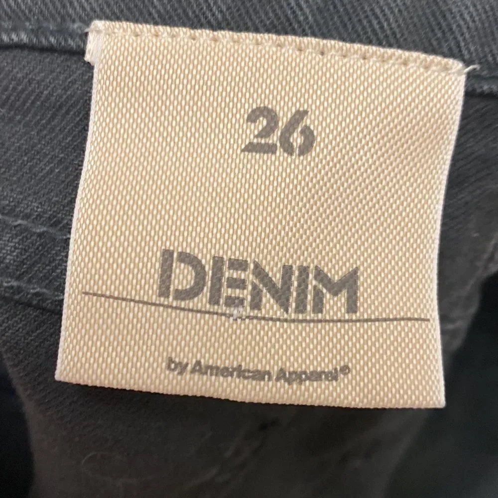 American Apparel Denim Shorts Size 26 - Picture 2 of 5